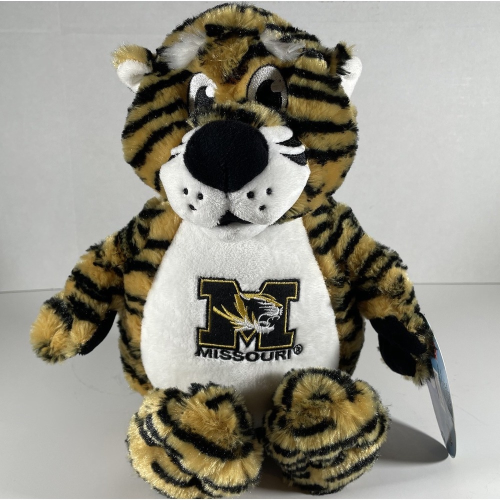 NWT Missouri Tigers Reverse-A-Pal Plush Toy NCAA Licensed Mizzou Mascot Football